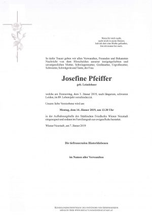 Portrait von Josefine Pfeiffer
