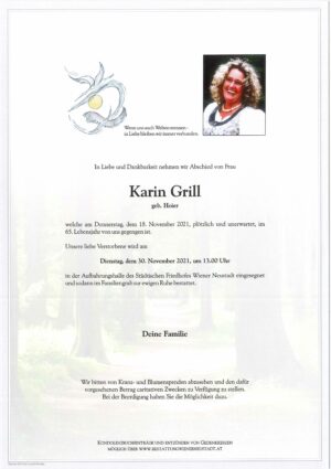 Portrait von Karin Grill