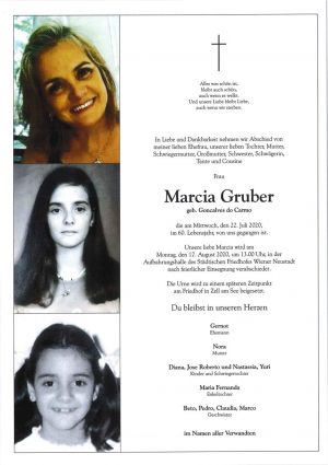 Portrait von Marcia Gruber