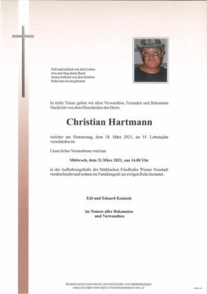 Portrait von Christian Hartmann