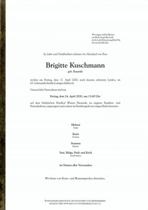 Portrait von Brigitte Kuschmann