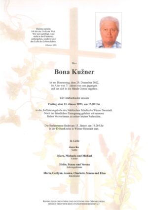 Portrait von Bona Kuzner