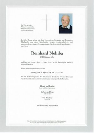 Portrait von Reinhard Nehiba