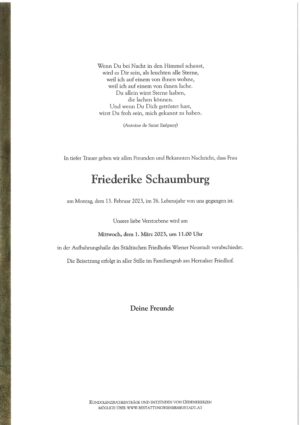 Portrait von Friederike Schaumburg