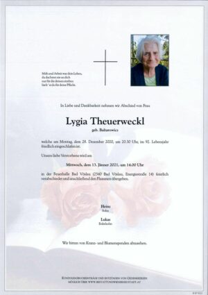 Portrait von Lygia Theuerweckl
