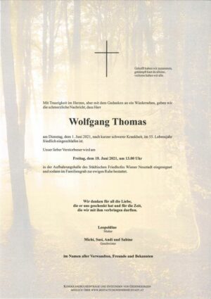 Portrait von Wolfgang Thomas