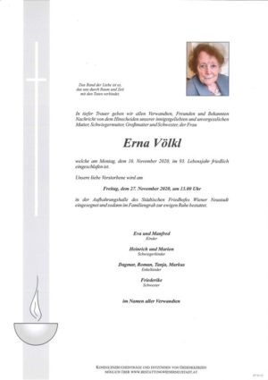 Portrait von Erna Völkl